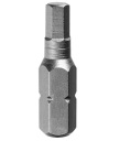 Šesťhranné skrutkovacie bity H3x25mm CON 3 ks