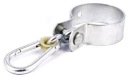 Hojdací hák s nosníkovou svorkou 120/3mm teflón