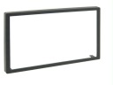 UNIVERZÁLNY RÁM 2DIN RÁDIA, DEKORATÍVNY 110mm/188,5mm