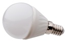 LED žiarovka E14 Ball 6W 4500K NEUTRÁLNA BIELA ​​660lm Efektívne PREMIUM CCD