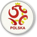 PZPN Polska Thermo vyšívaná nášivka
