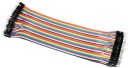 MUŽSKÉ-PANSKÉ KÁBLE 40KS ARDUINO SPÚŠŤACIE KÁBLE