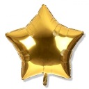 Hviezdny fóliový balón Hviezdny zlatý 45 cm