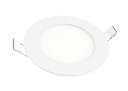 okrúhly ZAPUSTENÝ LED PANEL 6W TEPL