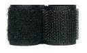 Páska na suchý zips 50mm 1mb SET, farby: ČIERNA