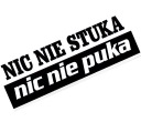 NÁLEPKA NA AUTO NÁPIS BEZ KLEPANIA, BEZ KLEPANIA