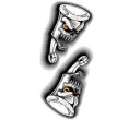 NÁLEPKY NÁLEPKY TUNING FURIOUS PISTTONS SET UV