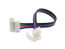 Klip RGB káblový klip 10mm pre konektor LED pásika