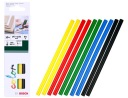 Farebné 7mm lepiace tyčinky BOSCH PKP - 10 kusov