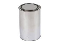 Plechovka na farbu z pocínovanej ocele + vrchnák 1L | 100 mm x 149 mm