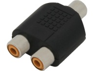 Adaptér RCA zásuvka (cinch) / 2 RCA zásuvky (0592)