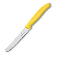 Nôž na zeleninu 6.7836.L118, žltá rukoväť, 11 cm