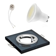 SET LED stropné svietidlo SMD 2W CT73C 230V GU10