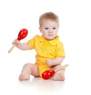 Maracas, maracas, detská hrkálka