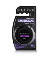 Zubná niť SEYSSO FLOSS 40m CHARCOAL