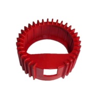 KRYT TLAKOMERU ČERVENÉ ACETYLÉNOVÉ HODINY 63mm