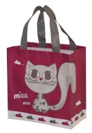 NÁKUPNÁ TAŠKA MINI Kit Kat tašky MODRÁ 26x15x27