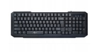 KÁBLOVÁ ŠTANDARDNÁ ČIERNA PC USB KLÁVESNICA