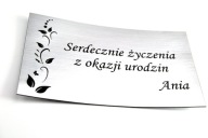 Nálepka, akékoľvek želania, gravírovaná plaketa!