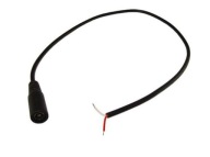 DC zásuvkový konektor s 2,1 mm káblom pre LED pásik