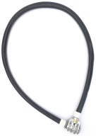 BICYKLOVÝ KÁBEL OCELOVÁ SLUČKA CYFR GJM 65 cm