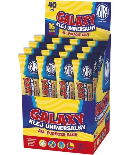 GALAXY UNIVERZÁLNE LEPIDLO 40g ASTRA dávkovač