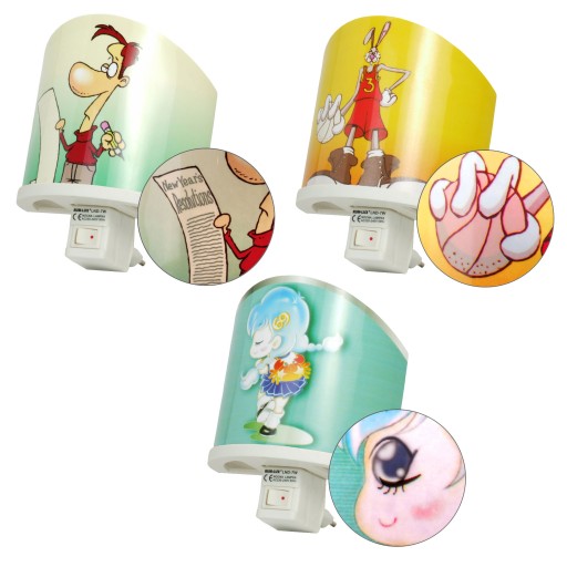 Detská nočná lampa so 7W kontaktom na LED