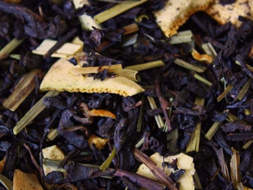 Pu-erh čaj ČERVENÝ POMARANČ lahodný 50 g