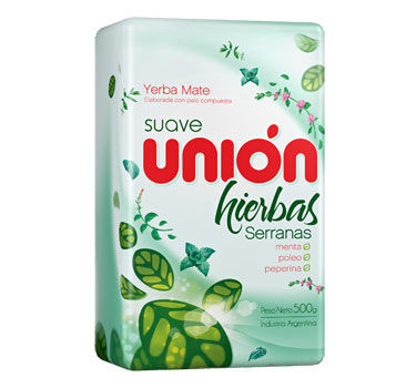 Yerba Mate Union Hierbas Serranas 500g mäta