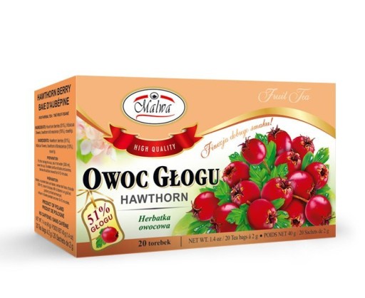 OVOCNÝ ČAJ SLEHOVÝ 20 TB NA TLAK SRDCA
