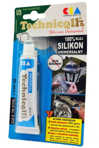 Technicqll silikón bezfarebný 20 ml