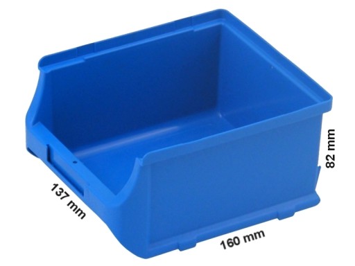 Skrutkovacia nádoba, organizér 160x137x82mm Odpadkový box