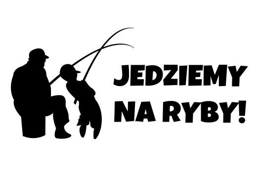 Nálepky nielen pre rybárov. 24 cm, vzor +150.