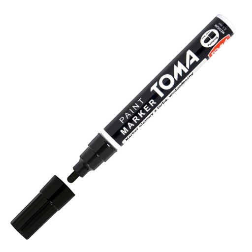ZNAČOVAČ OLEJOVÝ LAK 2,5mm TOMA TO-440 ČIERNA