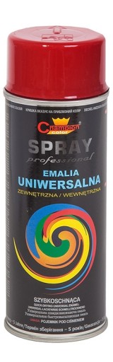 Lak na emailovú farbu v spreji Ral3003 Ruby champi