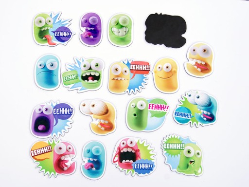 Magnety na chladničku GNIEWOSZKA EMOTION MAGNET 17 KS