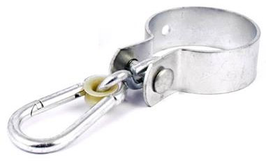 Hojdací hák s nosníkovou svorkou 120/3mm teflón