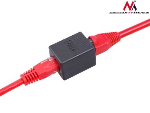 KONEKTOROVÝ ADAPTÉR RJ45 8P8C ZLATÝ CAT6