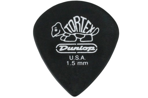 JIM DUNLOP Pitch Black Jazz III kocka 1.5