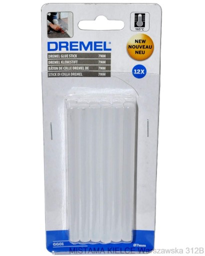 Univerzálne lepiace tyčinky 7mm GG01 DREMEL GLUE-GUN