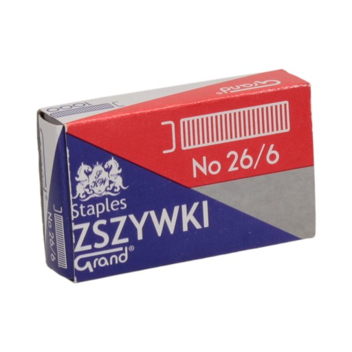 26/6 zinkové sponky (1000) Grand