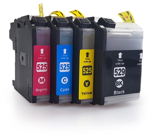 SADA ATRAMENTOV PRE BROTHER LC529XL LC525XL DCP-J100 DCP-J105 MFC-J200