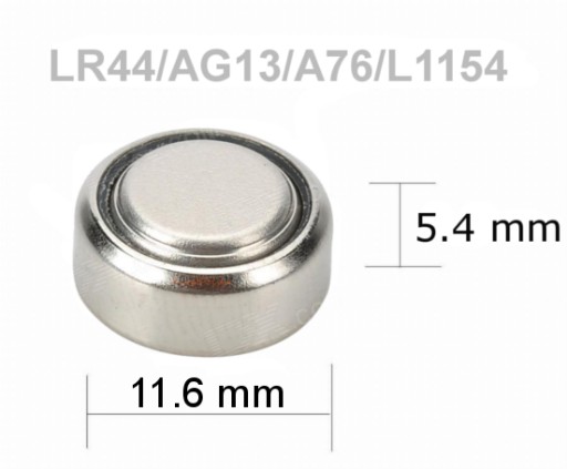 10x AG13 LÍTIOVÁ ALKAICKÁ BATÉRIA LR44 F70 L1154