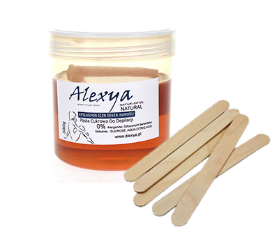 CUKOROVÁ PASTA NA DEPILÁCIU 300 ALEXYA + 50 STIERKY
