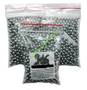 Oceľové BB guličky, kal. 4,5 mm (500 ks).