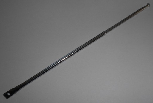 Teleskopická anténa 78 cm 4 segmenty Výška 24h (3998)