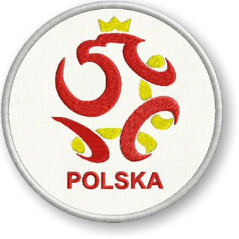 PZPN Polska Thermo vyšívaná nášivka