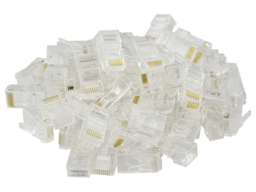 RJ45 počítačová zástrčka 8P 8C cat.5e netienená UTP (LINK) NEKU