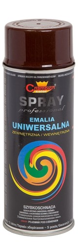 Emailová farba v spreji Ral 8016 Brown Champion