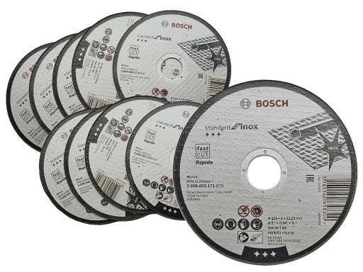 BOSCH INOX KOTÚČ KOVOVÝ 125 x 1mm